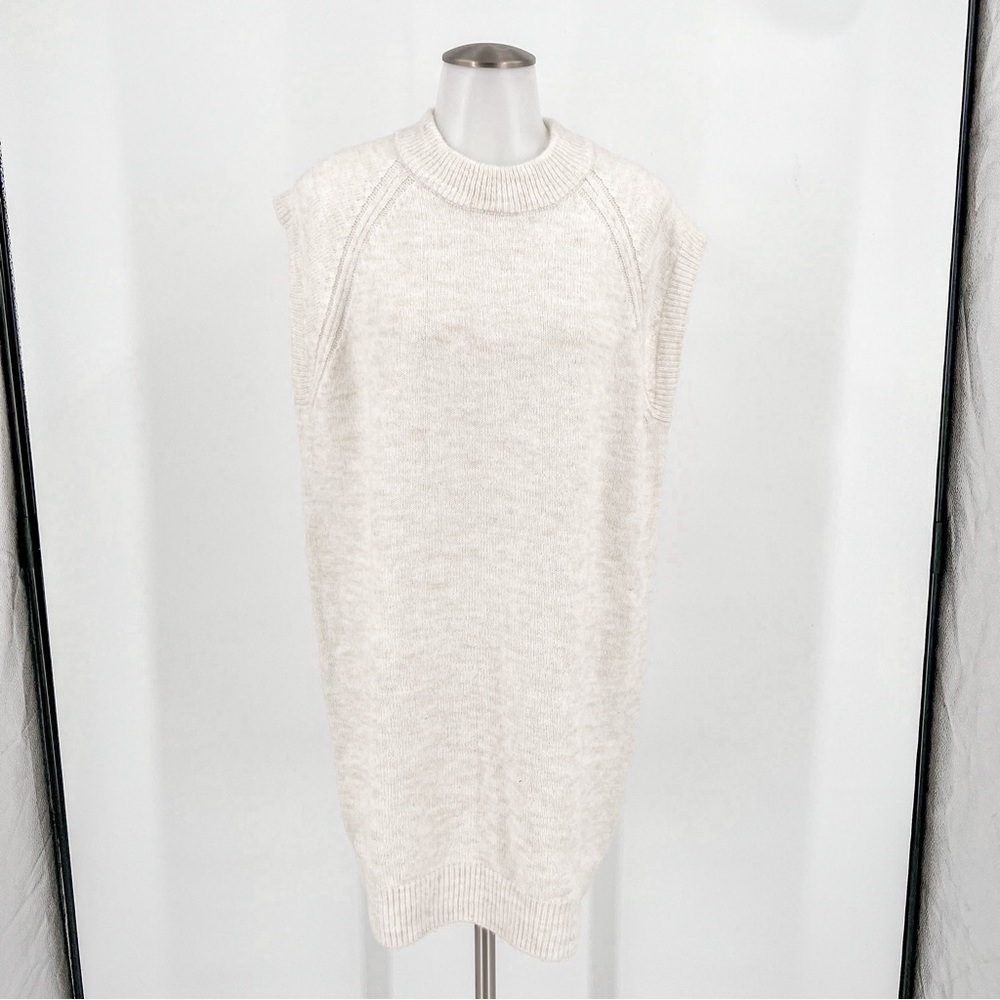 Vero Moda Women's Vigga Sleeveless O Neck Vest Dress in Birch
